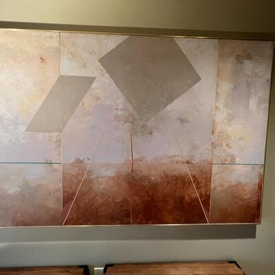 Original Galen Garwood Large Mixed Media Art Collage 1979