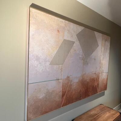 Original Galen Garwood Large Mixed Media Art Collage 1979
