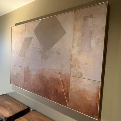 Original Galen Garwood Large Mixed Media Art Collage 1979