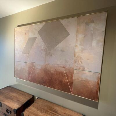 Original Galen Garwood Large Mixed Media Art Collage 1979