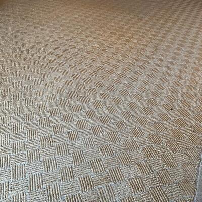 Extra Large Fine Quality Almar Carpets Wool and Jute Tan Area Rug 26 x 13 Ft