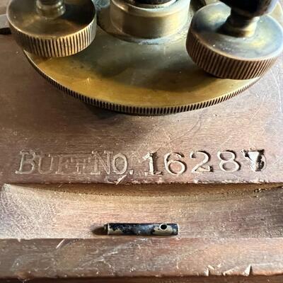 Antique E.G. Soltmann Inc. New York Buff & Buff Mfg. Co. Boston Engineering Surveyor's Level Tripod