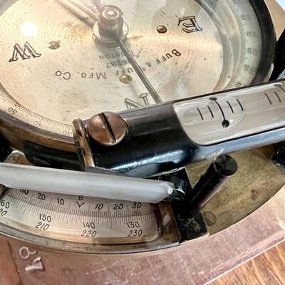 Antique E.G. Soltmann Inc. New York Buff & Buff Mfg. Co. Boston Engineering Surveyor's Level Tripod