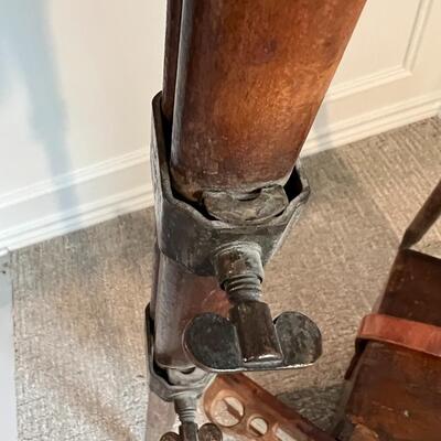 Antique E.G. Soltmann Inc. New York Buff & Buff Mfg. Co. Boston Engineering Surveyor's Level Tripod