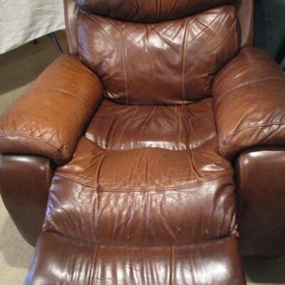 Leather Recliner.