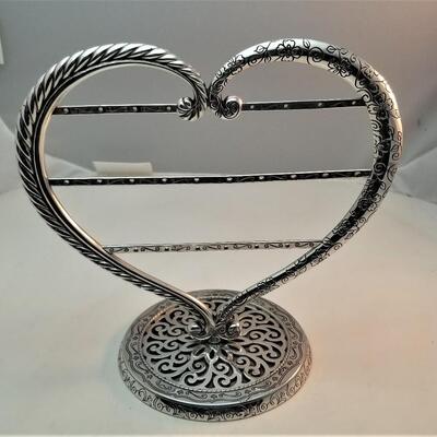 Lot #18  BRIGHTON Heart Shaped Earring Stand