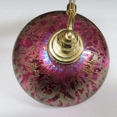 Beautiful Art Glass Perfume Bottle, Royal Brierley Studios