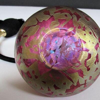 Beautiful Art Glass Perfume Bottle, Royal Brierley Studios