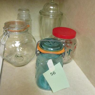 Glass Jars/Canisters