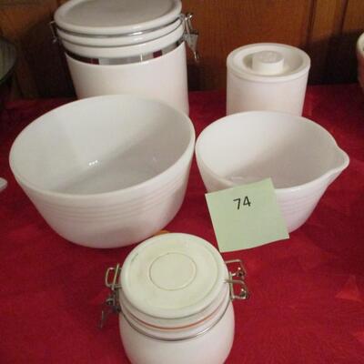 3pc Canister / Mixing Bowls