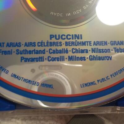 3 Great Opera Singers CD's,  Samuel Ramey, Puccini, Pavarotti, Corelli, Milness, Ghiara.