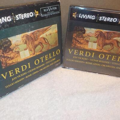 Verdi Otello Complete CD/ w- 2 CD's Opera.