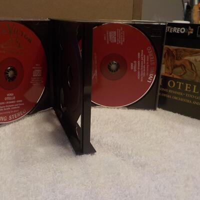 Verdi Otello Complete CD/ w- 2 CD's Opera.