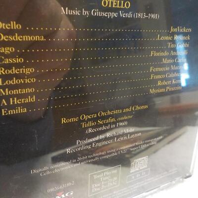 Verdi Otello Complete CD/ w- 2 CD's Opera.