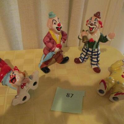 Clown Figurines