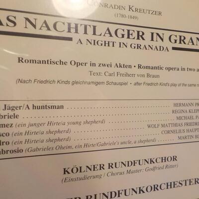 Das Nachtlager in Granada  CD