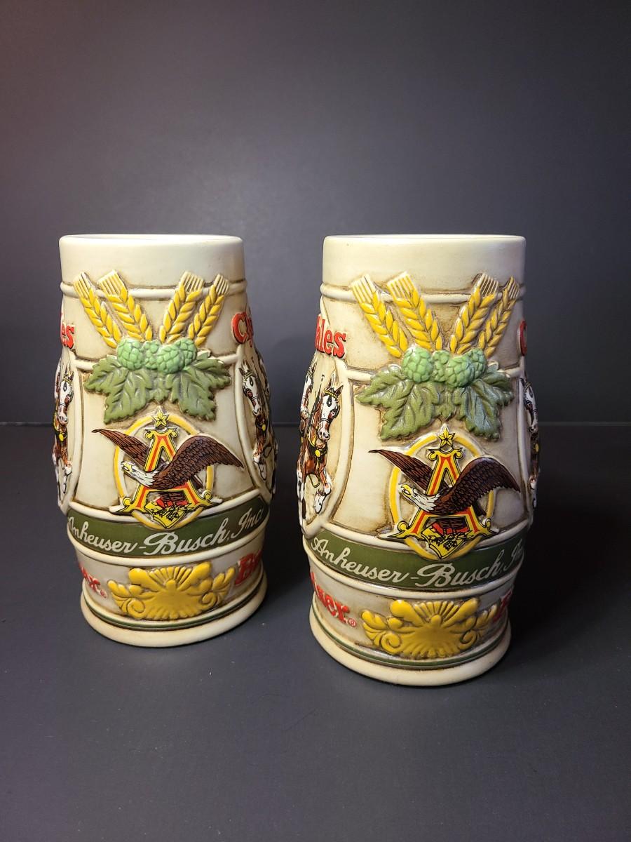 Lot 53 Budweiser Stein Collection