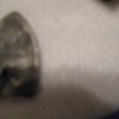 Sterling Silver Buckle, Flag pins
