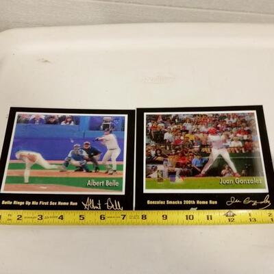 LOT 62   TWO PREMIER INSTANT REPLAY PRINTS