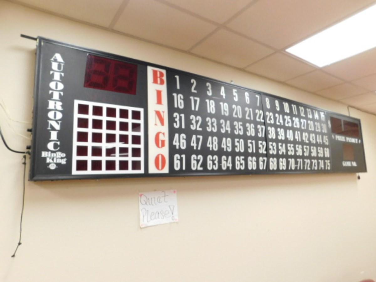 Bingo King Light Up Bingo Display Board 13' (NSB)