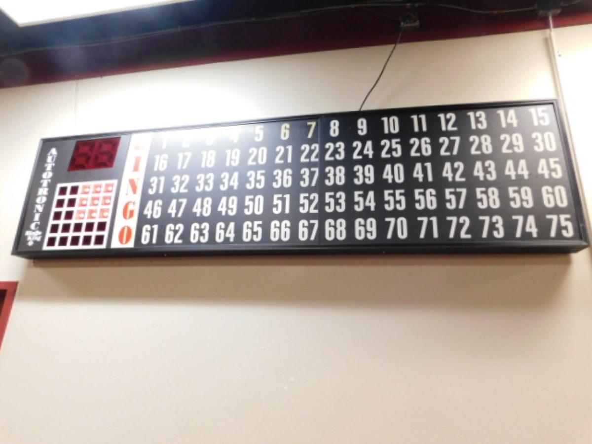 Bingo King Light Up Bingo Display Board 9.5' (SCG)