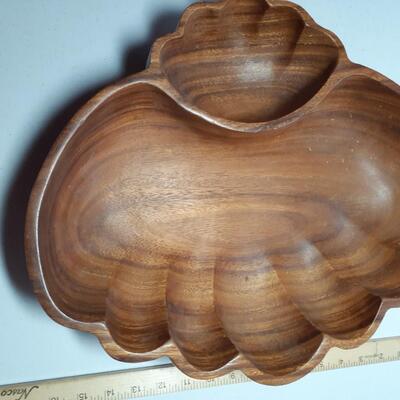 Monkey wood bowl