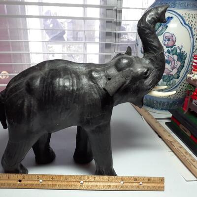 Elephant figure plastic?