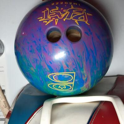 Brunswick 12 lb bowling ball