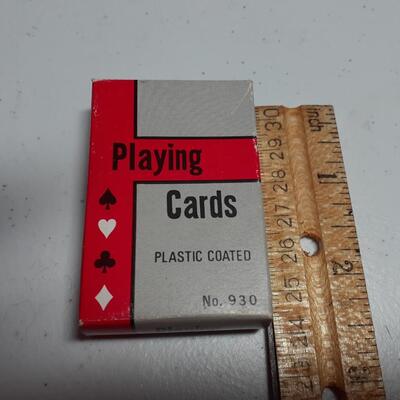 Vintage mini playing cards