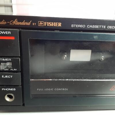 Vintage Fisher stereo cassette deck