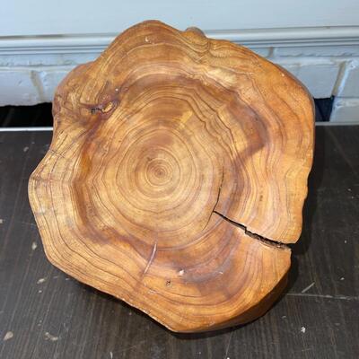 Lot 44 Burl Wood Sachet w/ Natural Wood Crack