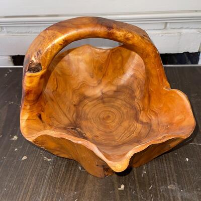 Lot 44 Burl Wood Sachet w/ Natural Wood Crack