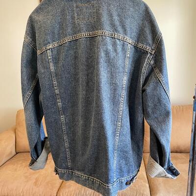 Lot 66 Levi's Signature Denim Jacket Flap Pockets Size Large