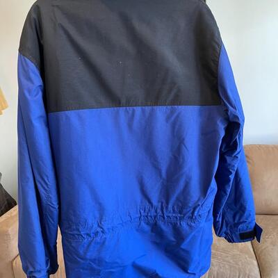 Lot 70 Blue/Black Fog All Weather Jacket Size Medium