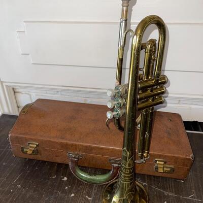 Lot 80 Vintage  Bundy Trumpet by H&A Selmer Inc. Indiana