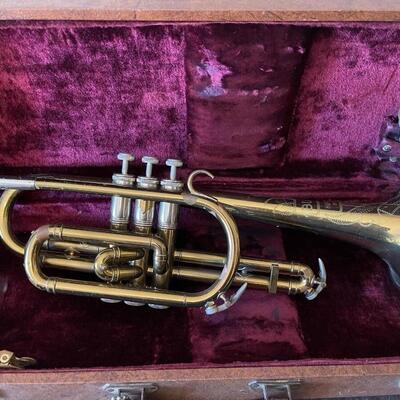 Lot 80 Vintage  Bundy Trumpet by H&A Selmer Inc. Indiana