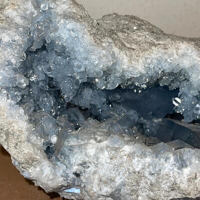 Lot 103 Geode Crystals Light Blue
