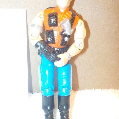 Vintage 1987 G.I. Joe figure " The  MERCER ".
