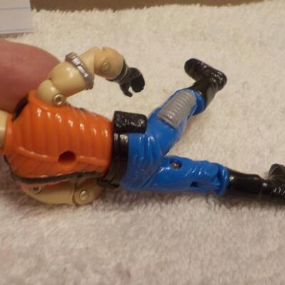Vintage 1987 G.I. Joe figure " The  MERCER ".