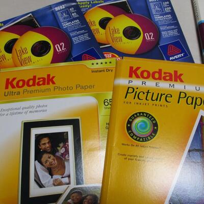 Office Supplies Kodak & Office Max - Labels - Picture Paper