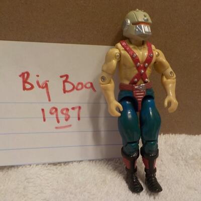 VINTAGE GI. JOE ACTION FIGURE ( THE BIG BOA ) 1987.