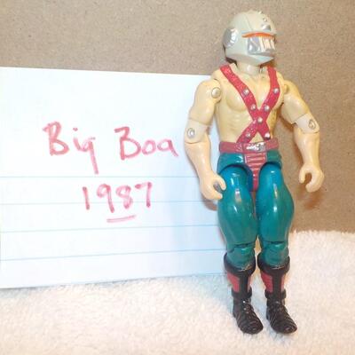 VINTAGE GI. JOE ACTION FIGURE ( THE BIG BOA ) 1987.