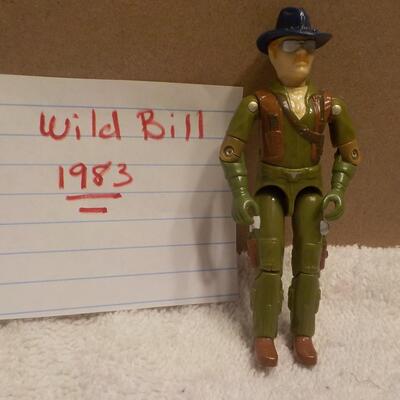 VINTAGE G.I. JOE ACTION FIGURE ' THE WILD BILL '. 1983.