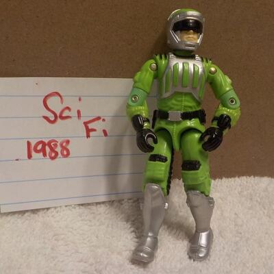 VINTAGE G.I. JOE ACTION FIGURE " THE SCI FI " 1988.
