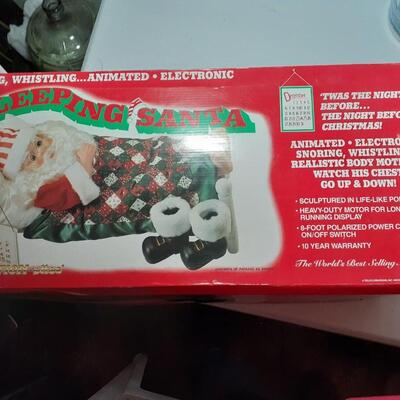 Sleeping Santa by Telco