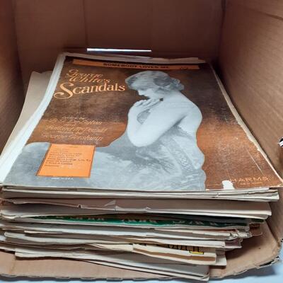 Huge lot of sheet music