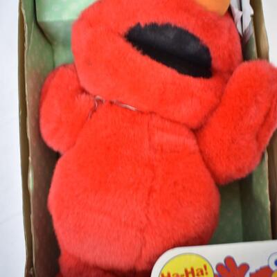 Tickle Me Elmo by Tyco for Ages 1 1/2 and up - Used