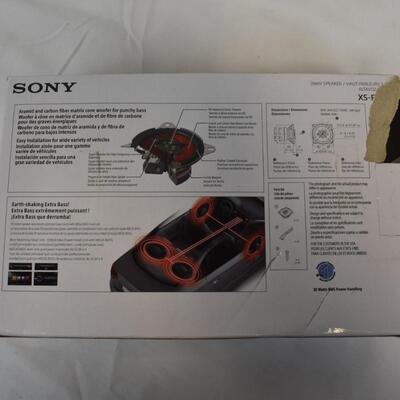 Sony 3Way Speakers, 4