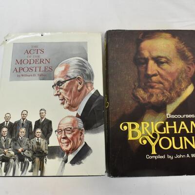 4 Hardcover LDS Books: Acts of Modern Apostles -to- To the Rescue