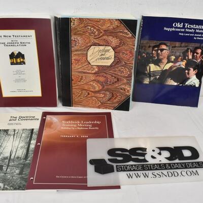 5 pc LDS Study Materials: Leadership Training -to- New Testament